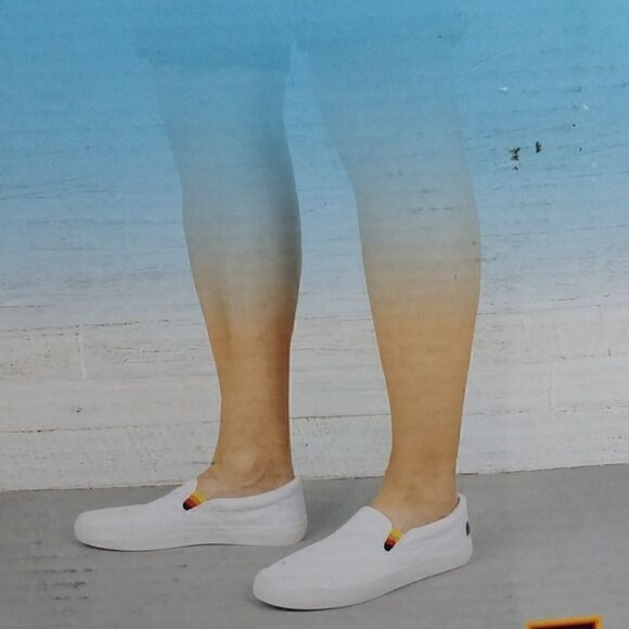 UNISEX  Gear "Rainbow" Slip-Ons...Size 12 - Picture 5 of 7